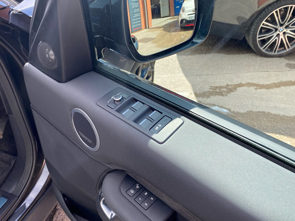commercial land rover rear electric window conversion 